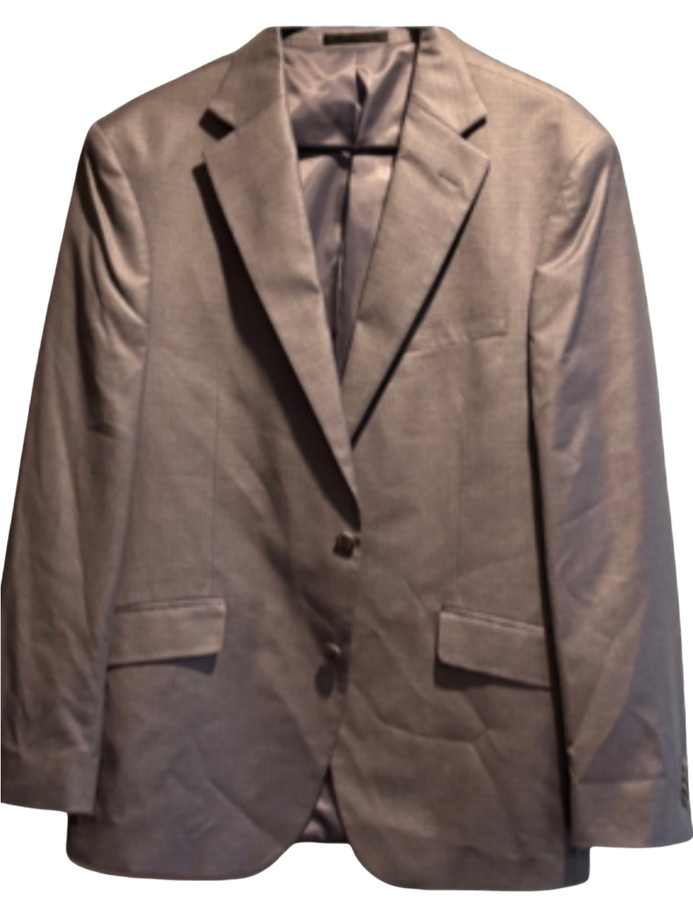 Kenneth Cole  Blazer Men’s 44R Light Gray Suit Jacket Sport Coat. Like New.